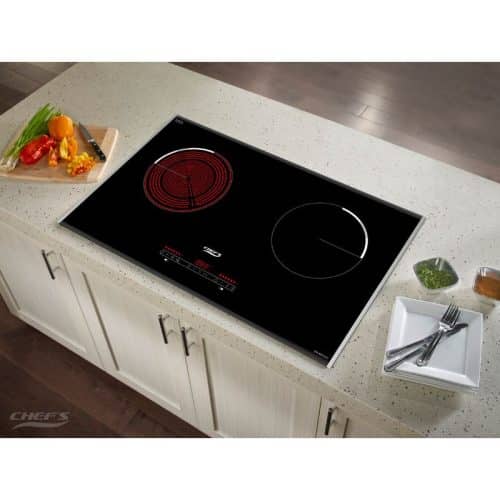 Ảnh thực tế Bếp điện từ hỗn hợp Chefs EH-MIX333