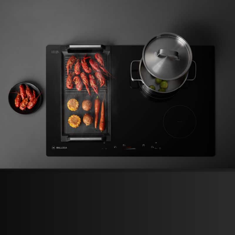 Ảnh thực tế bếp từ Malloca MH-04I BM Ảnh thực tế bếp từ Malloca MH-04I BM