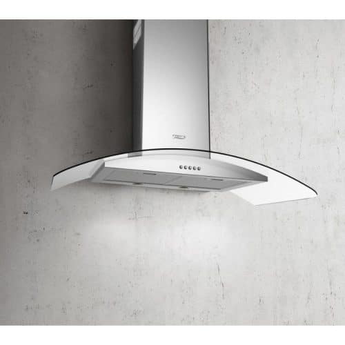 Ảnh thực tế Máy hút khử mùi kính cong Chefs EH-Caspia90P