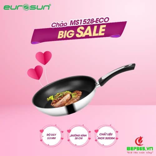 Chảo chống dính Eurosun MS1528 ECO