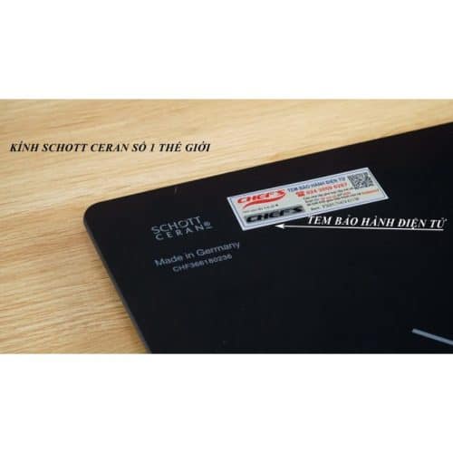 Mặt kính Bếp điện từ hỗn hợp Chefs EH-MIX366/P