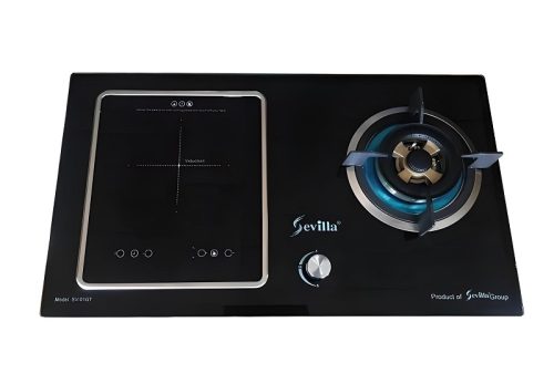 Bếp hỗn hợp 1 từ - 1 gas Sevilla SV-01GT