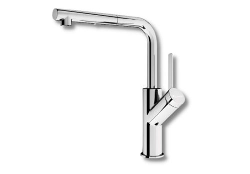 Vòi rửa bát Konox rút dây Artan Chrome