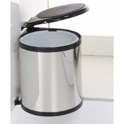 Thùng rác tròn gắn cánh âm tủ Eurogold E0101