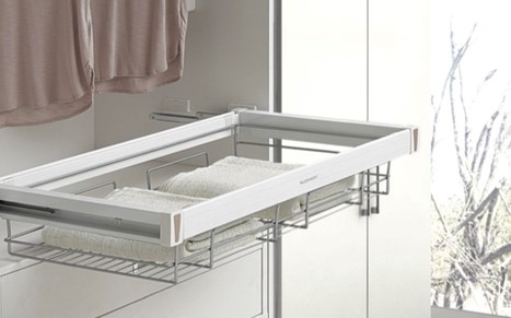 Rổ để đồ gấp ray giảm chấn EUROGOLD EVA390