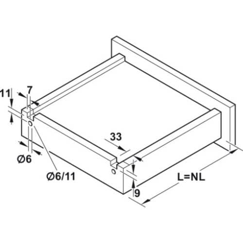 Ray âm Hafele 433.07.240 3 Ray âm Hafele 433.07.240