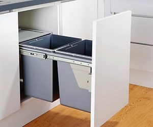 Thùng đựng rác 2 khoang Euronox EU.D30M