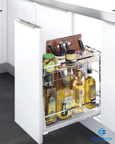 Giá dao thớt chai lọ đa năng nan dẹt Euronox EU2.30.304