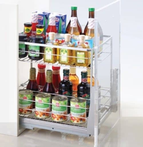 Giá dao thớt chai lọ đa năng nan vuông Euronox EU8.40