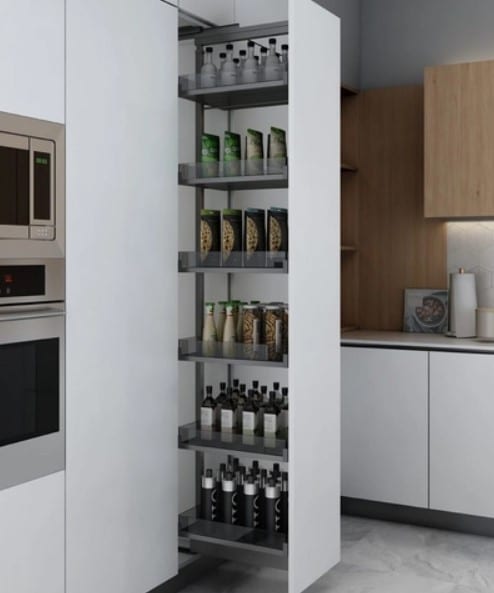 Kệ tủ kho vách kính cánh kéo Inoxen TKA-530K