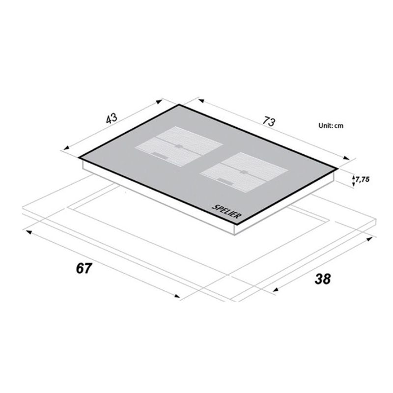 Lắp đặt bếp từ Spelier SPE IC 1188 SE Lắp đặt bếp từ Spelier SPE IC 1188 SE