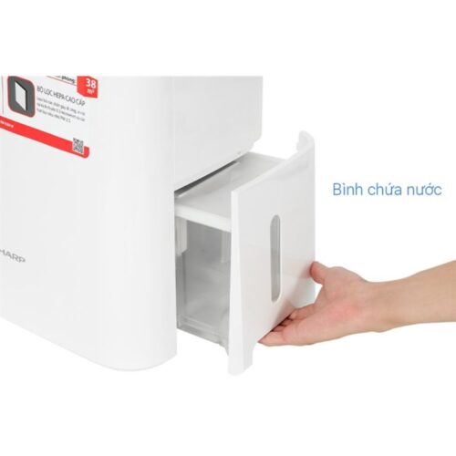 binh may loc khong khi va hut am sharp dw e16fa w