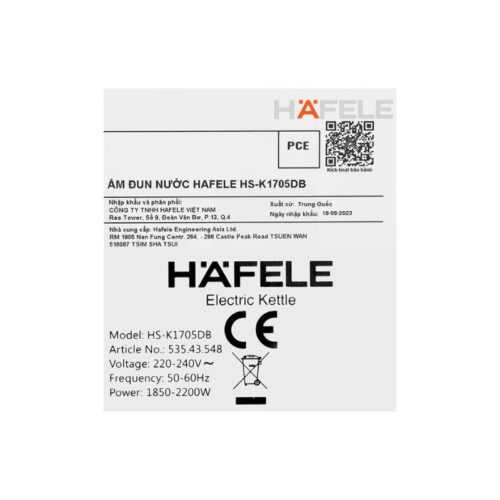 Thong so ky thuat binh dun sieu toc hafele 1 7l hs k1705db 535 43 548
