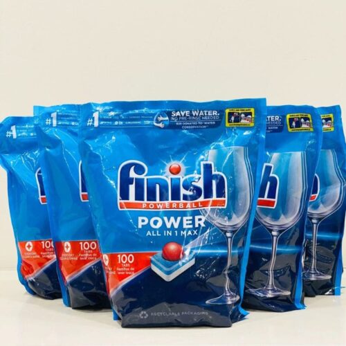 Viên rửa bát Finish Power All In One 100 viên 3 anh vien rua bat finish power all in one 100 vien