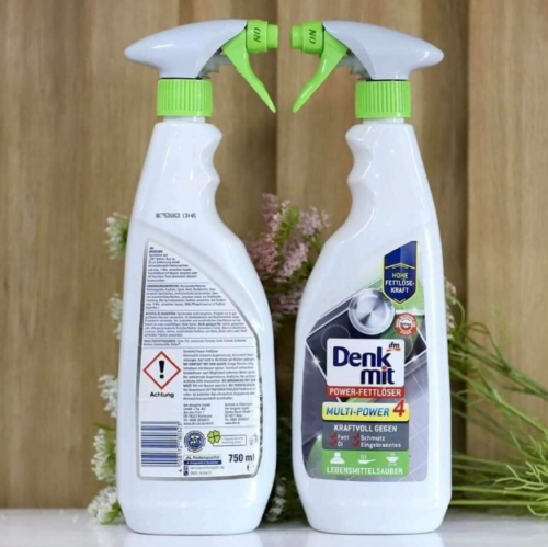 Xịt vệ sinh bếp Denkmit 750ml 3 anh xit ve sinh bep denkmit 750ml