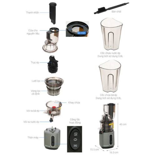 kich thuoc may ep cham sunhouse shd5503